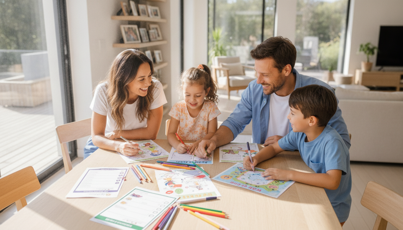 7-Day Family Bonding Routine With Printable Activities