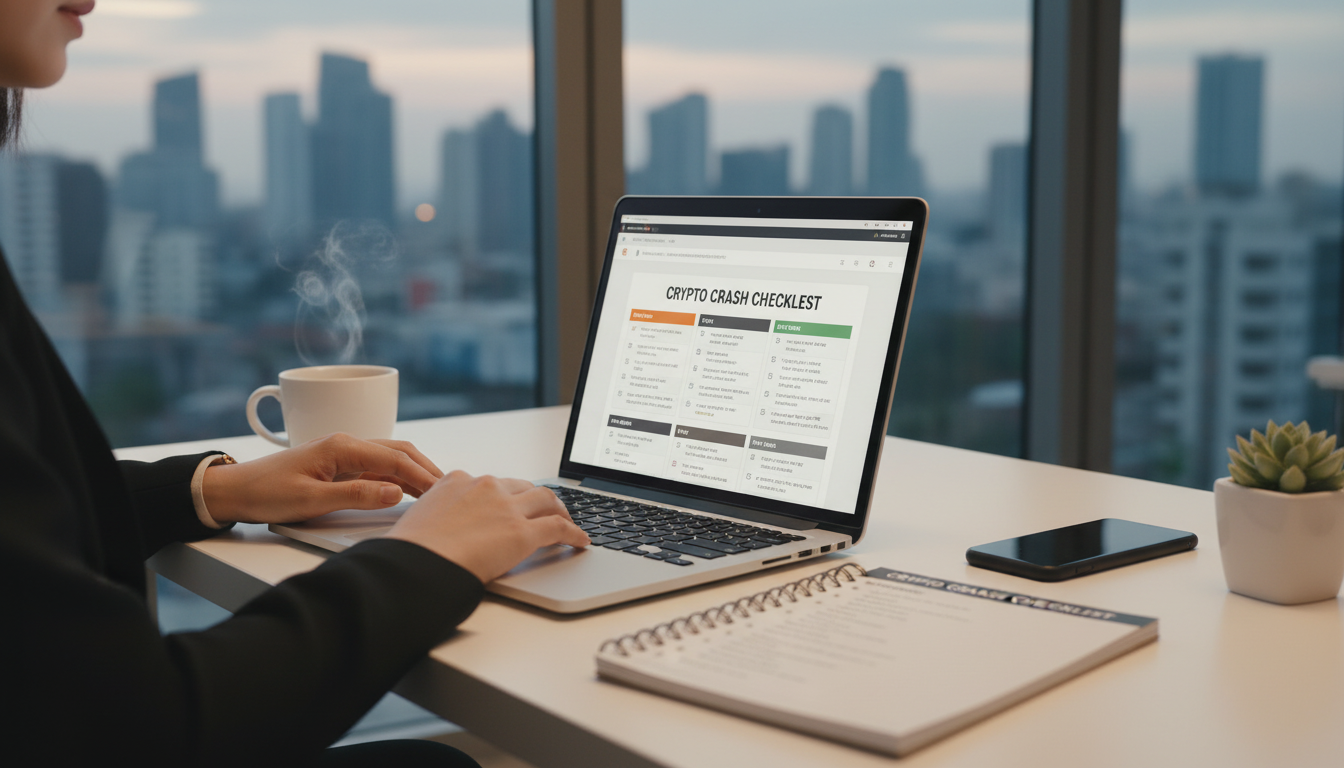 Crypto Crash Checklist: First Hour, First Day, First Month