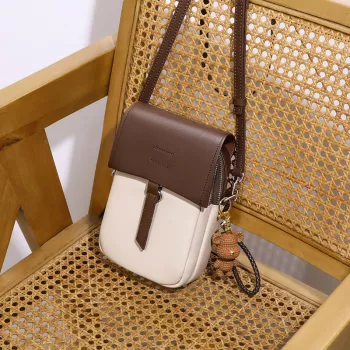 Mini Leather Phone Crossbody for Summer Essentials